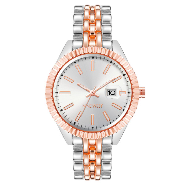 RELOJ NINE WEST MUJER  NW-2661SVRT (34MM) D