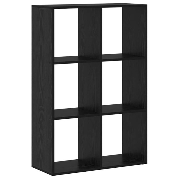 Gabinete de Livros Carvalho preto 69.5 x 29 x 103.5 cm M 2