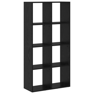 Gabinete de Livros Carvalho preto 69.5 x 29 x 137.5 cm H