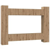 Conjunto de mueble de TV 10 pcs Roble artisan 30.5 x 30 x 90 cm 2