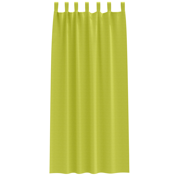 Cortinas opacas 2 pcs Verde manzana 225 x 140 cm Poliéster M 3