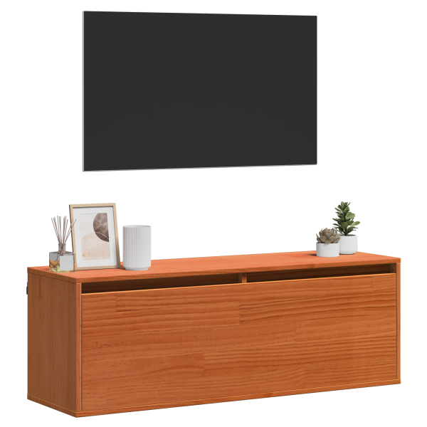 Mueble de pared Marrón cera 100 x 30 x 35 cm M 3