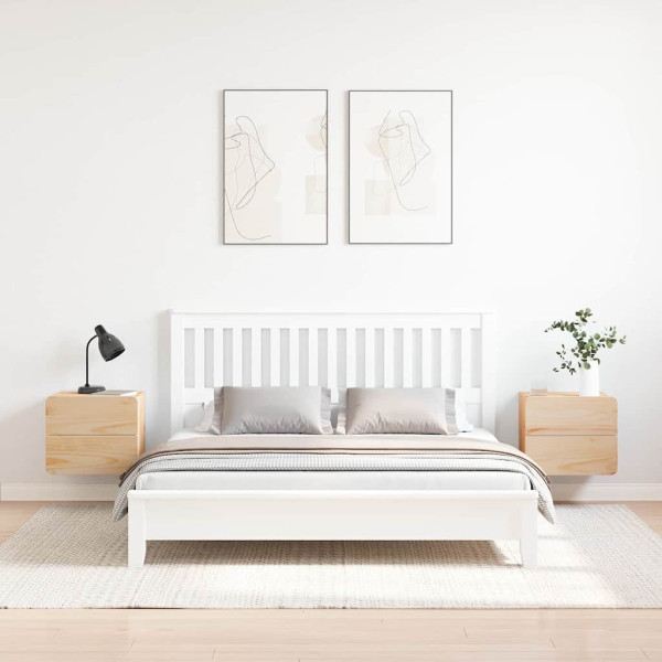 Mesa-de-cabeceira com gaveta 2 pcs Castanho 39 x 34 x 33 cm M 4