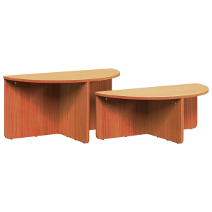 Mesa de Café 2 pcs Marrón cera 79 x 39.5 x 40 cm H
