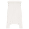 Banco de recibidor madera maciza de pino blanco 160x28x45 cm 5