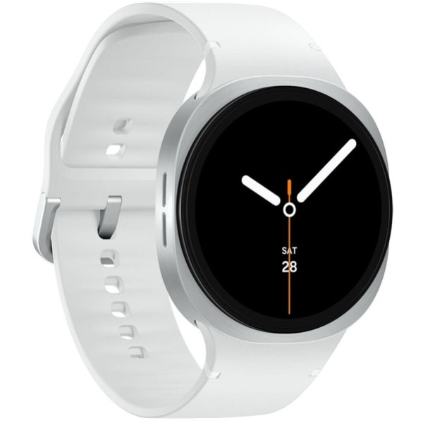 Samsung Galaxy Watch 8 L330 44mm BT plata sport band blanco M 3