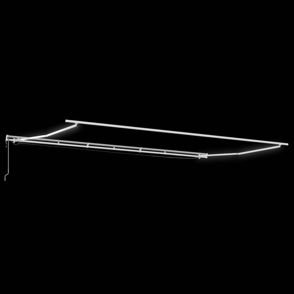 Toldo Retráctil Automático con Franja Multicolor LED 600x300 cm M 4