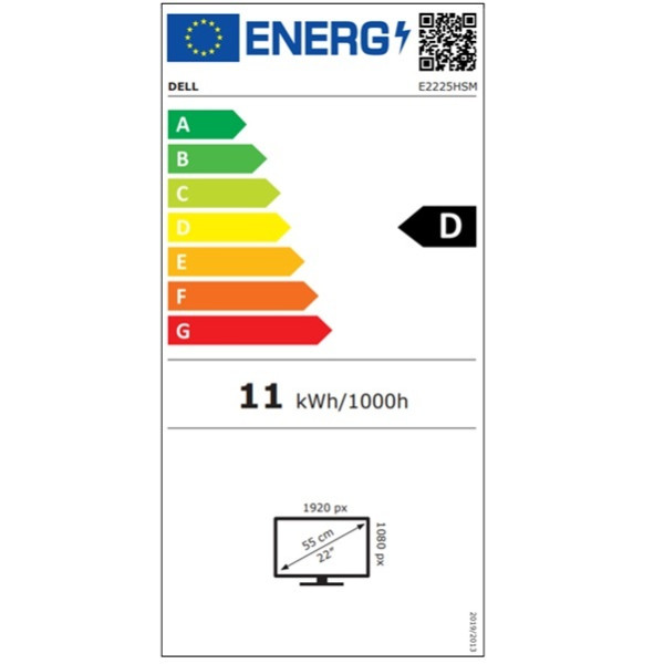Monitor DELL Pro 22" VA E2225HSM negro M 6