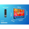 Smart TV DAEWOO 32" QLED FHD 32DM65QV negro 5
