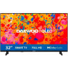 Smart TV DAEWOO 32" QLED FHD 32DM65QV preto 1