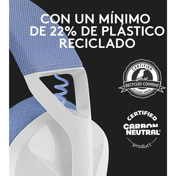 Auriculares Gaming con micrófono Logitech G435 lila/branco M 8