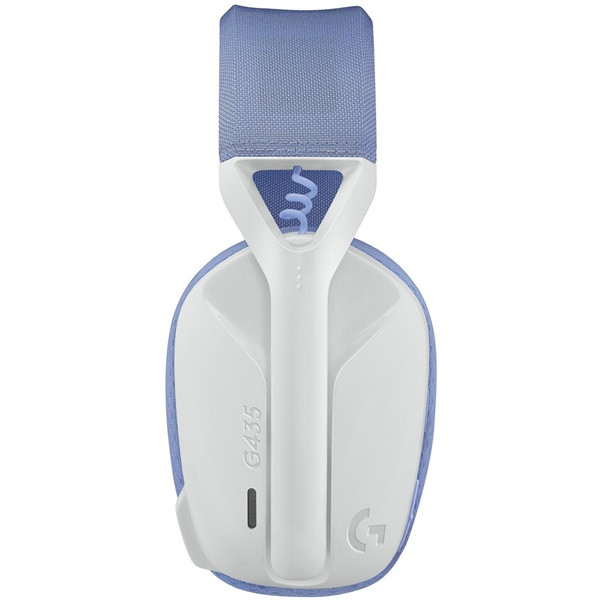 Auriculares Gaming con micrófono Logitech G435 lila/blanco M 2