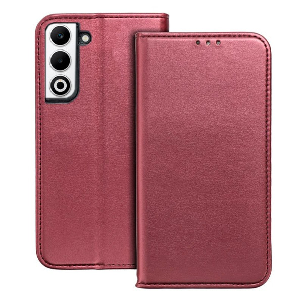 Funda COOL Flip Cover para Oppo A5 4G / A5 5G Liso Burgundy M 3