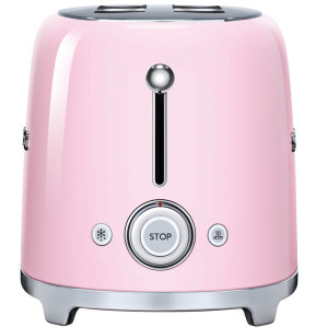 Tostador SMEG TSF01PKEU rosa H