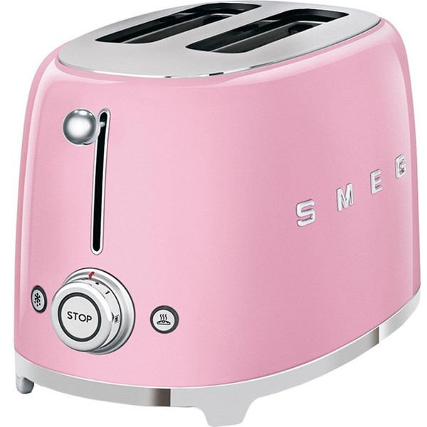 SMEG TOASTER 2X4 50´STYLE PINK TSF02PKEU M 3