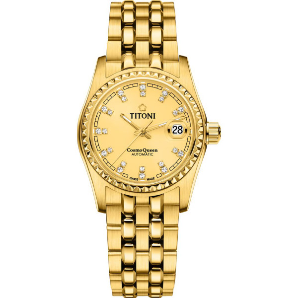 RELOJ TITONI MUJER  729G-306 (27MM) D
