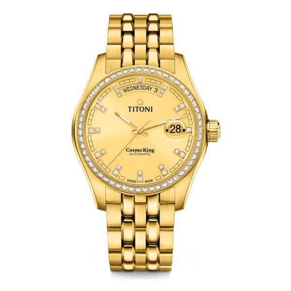RELOJ TITONI HOMBRE  797G-306 (40MM) D