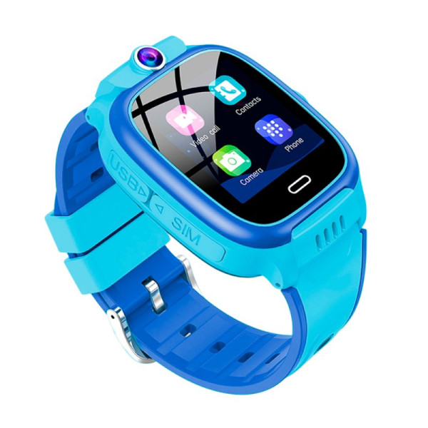 Smartwatch COOL Kids GPS Silicona Azul (Localización, Videollamadas, SIM) M 2