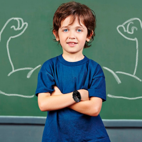 Smartwatch COOL Kids GPS Silicona Azul (Localización, Videollamadas, SIM) M 5