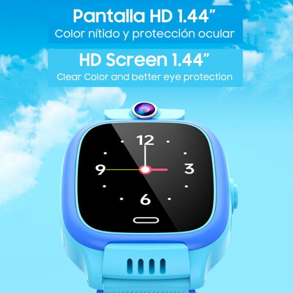 Smartwatch COOL Kids GPS Silicona Azul (Localización, Videollamadas, SIM) M 11