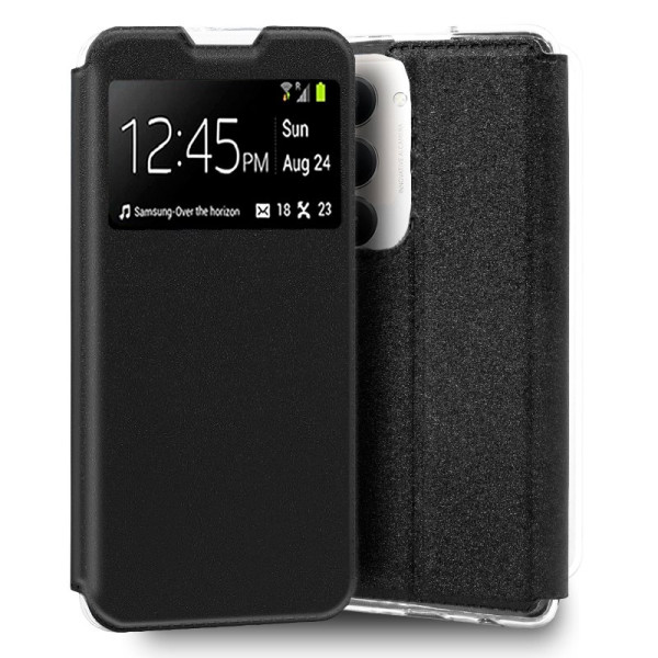 Funda COOL Flip Cover para Xiaomi Redmi 15 Liso Negro D