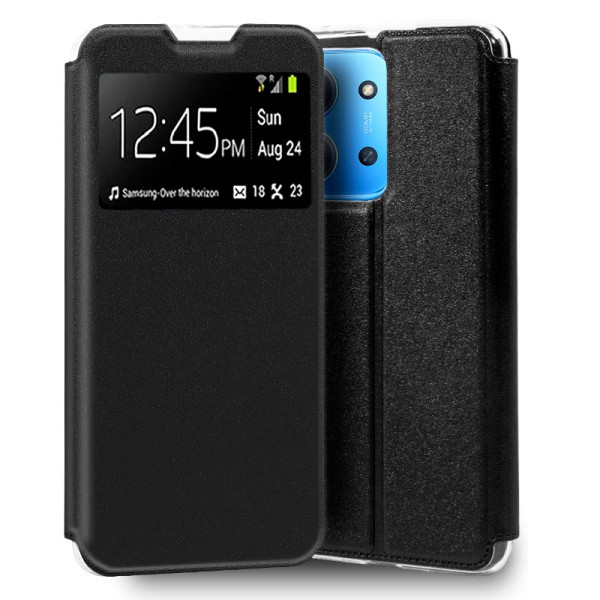 Funda COOL Flip Cover para Xiaomi Redmi 15C Liso Negro D