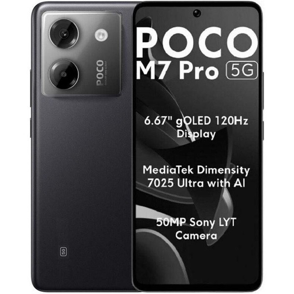Xiaomi Poco M7 Pro 5G dual sim 12GB RAM 512GB negro D