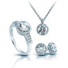SET JOYERIA DIAMONFIRE MUJER DIAMONFIRE 1312691903175 45CM 1