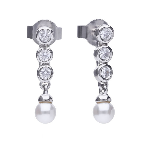 PENDIENTES DIAMONFIRE MUJER DIAMONFIRE 6218571111 3CM D