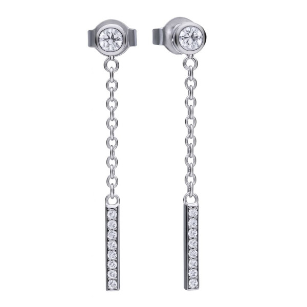 PENDIENTES DIAMONFIRE MUJER DIAMONFIRE 6219191082 3CM D
