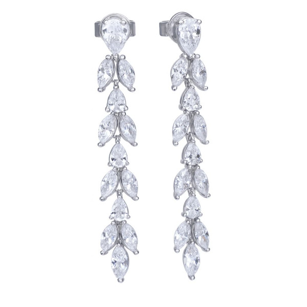 PENDIENTES DIAMONFIRE MUJER DIAMONFIRE 6220211082 3CM D