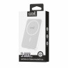 Bateria Externa Universal MAGNÉTICA Power Bank Qi 5000 mAh COOL Blanco 4