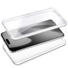 Funda COOL Silicona 3D para iPhone 17 (Transparente Frontal + Trasera) 2