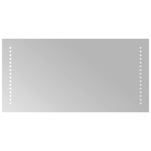 Espejo de baño con LED 60x30 cm H