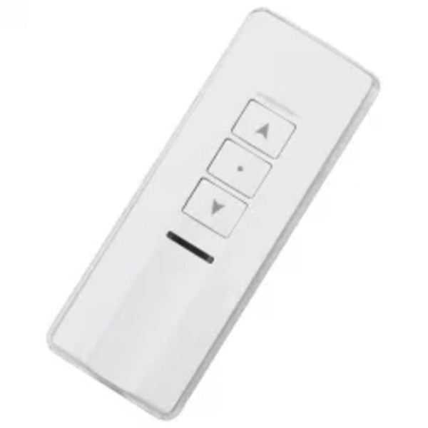 Toldo plegable motorizado 600 cm azul y blanco M 4