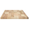 Estantes flotantes 4 uds madera acacia sin tratar 120x40x2 cm 5