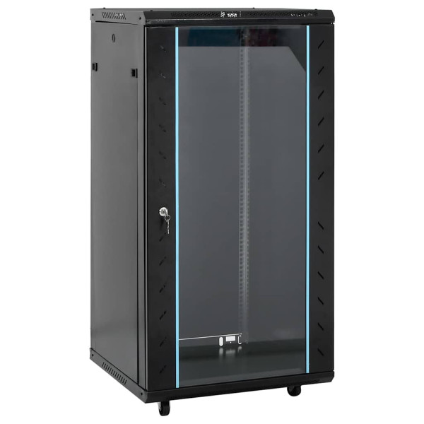 Rack de servidores 22U 19 IP20 negro 60x60x120 cm D