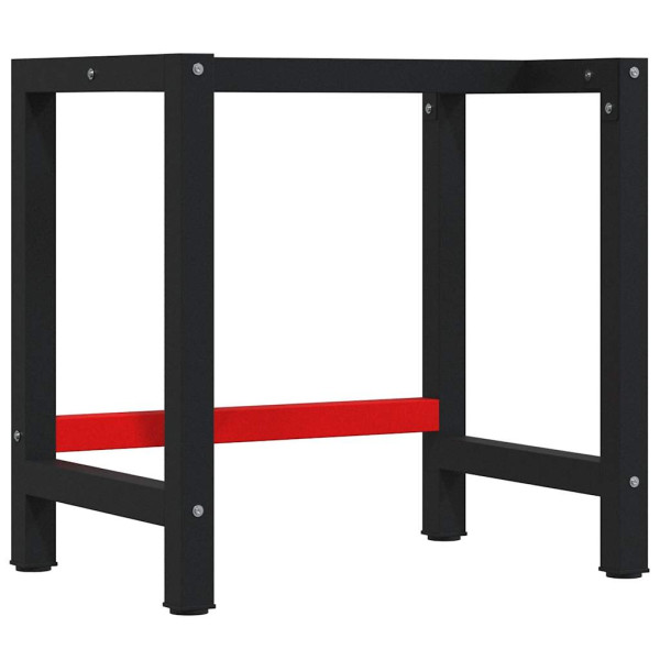 Banco de trabajo madera maciza de roble 100x60x81.5 cm M 5