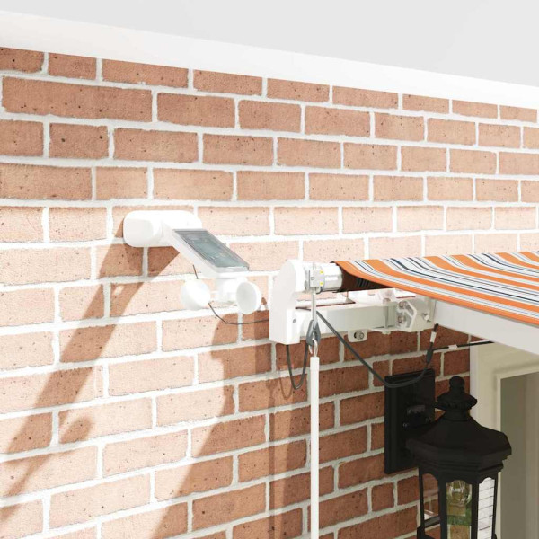 Toldo Retráctil Multicolor 600 x 300 cm Tela y Metal M 4