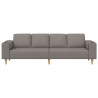 Juego de Sofá Taupé tela 4