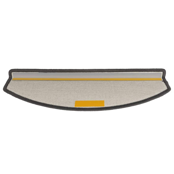 Felpudos para escaleras 30 unidades 65x24x4 cm Gris oscuro Semicircular Grande M 4