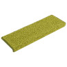 Alfombrillas para escaleras 30 unidades 65x21x4 cm Verde Borde Rectangular 2