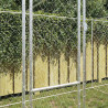 Jaula para perro Plateado 600 x 200 x 200 cm Acero Galvanizado 3