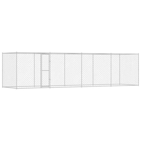 Jaula para perro Plateado 800 x 200 x 256 cm Acero Galvanizado M 2