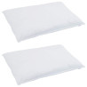 Juego de edredón de invierno con almohada 3 pcs Blanco 200 x 200 cm 4