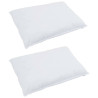 Juego de edredón de invierno con almohada 3 pcs Blanco 200 x 200 cm 4