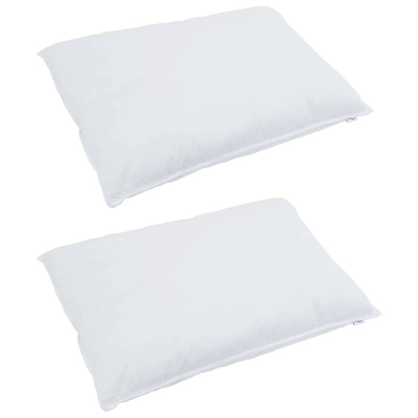 Juego de edredón de invierno con almohada 3 pcs Blanco 240 x 200 cm M 4