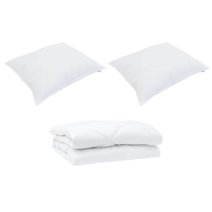 Edredón con almohada 3 pcs 240 x 200 cm Microfibra H