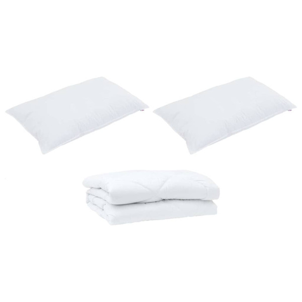 Edredón con almohada 3 pcs 240 x 200 cm Microfibra M 2