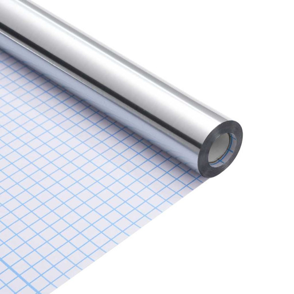 Sticker de Muebles Otro Plateado 90 x 500 cm PET D